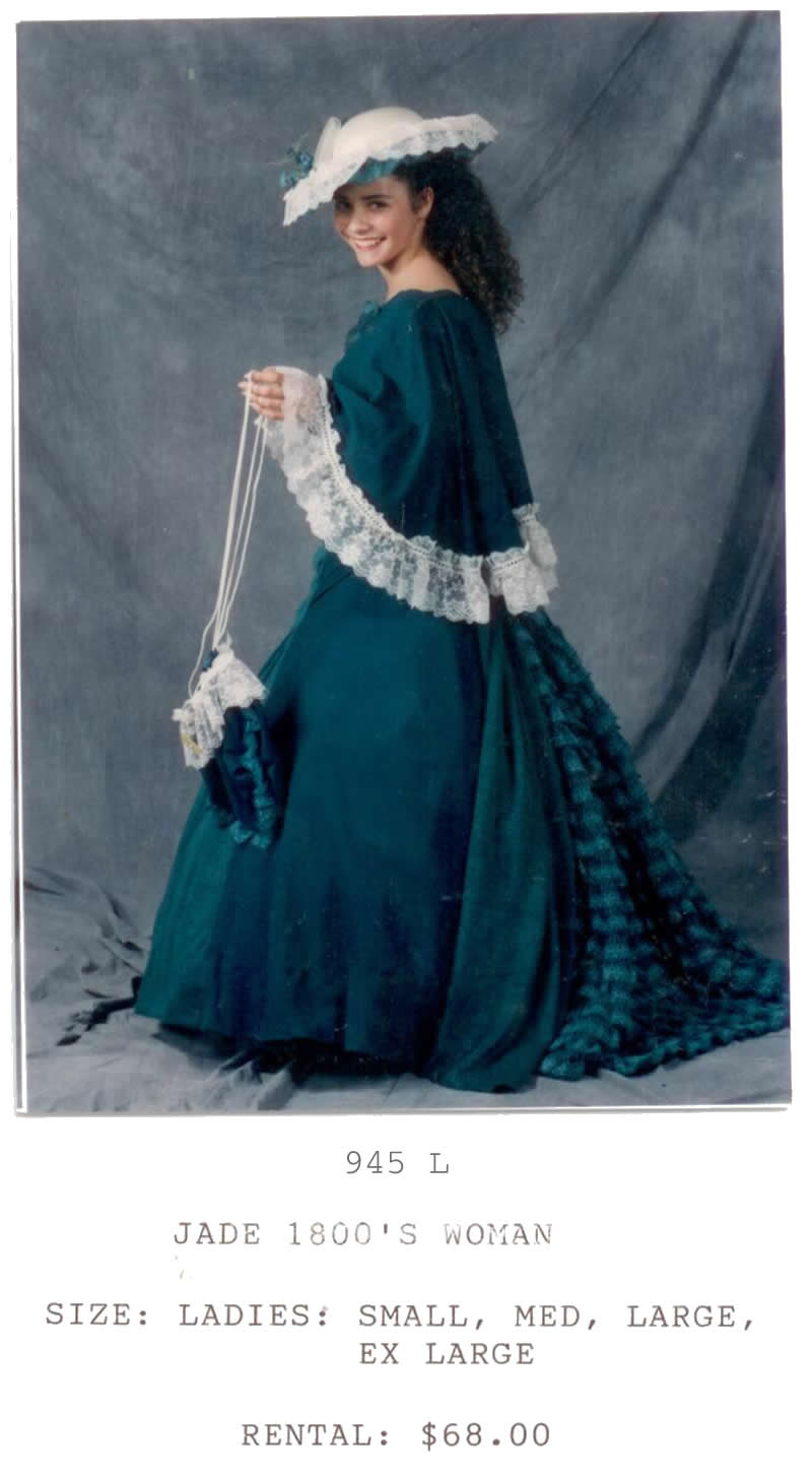 1800s WOMAN - JADE
